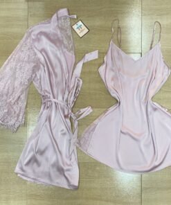 nuisette peignoir (rose)