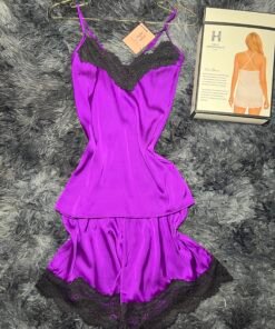 bustier short (violet)