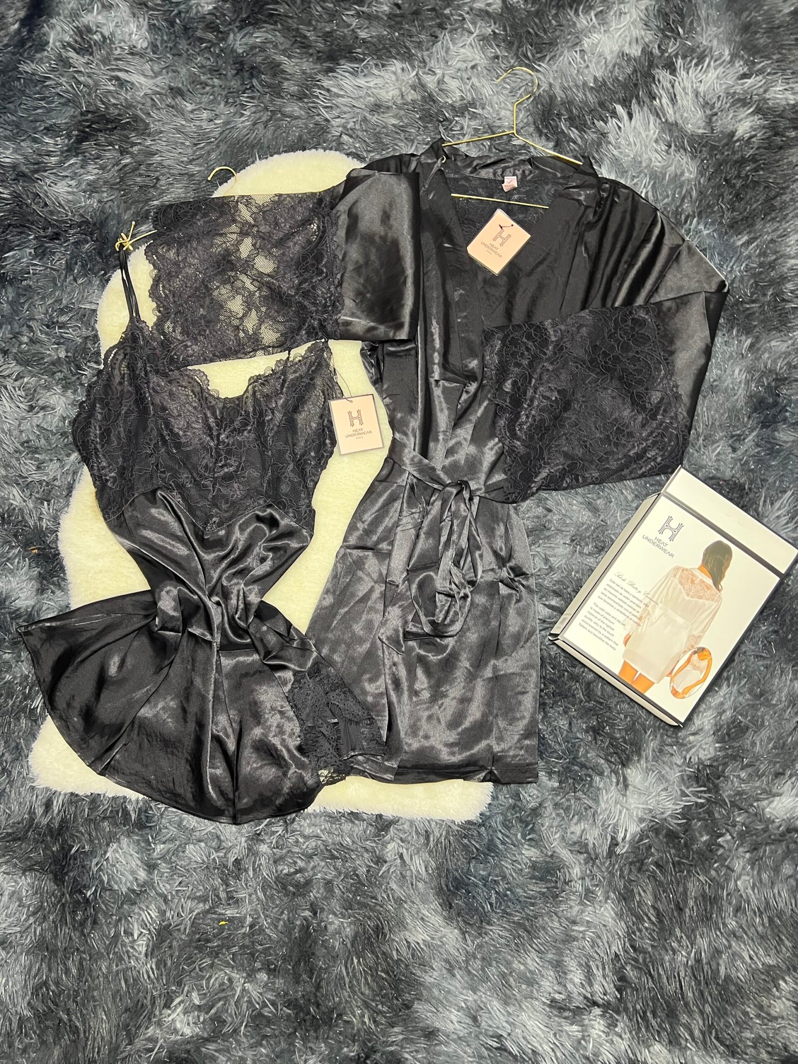 nuistte peignoir (noir)