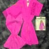 nuisette peignoir (fushia)