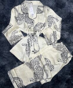 pyjama manche long (beige)