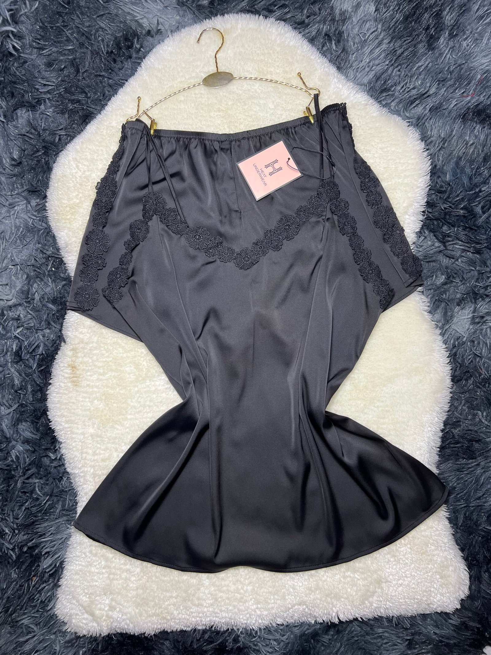 bustier short (noir)