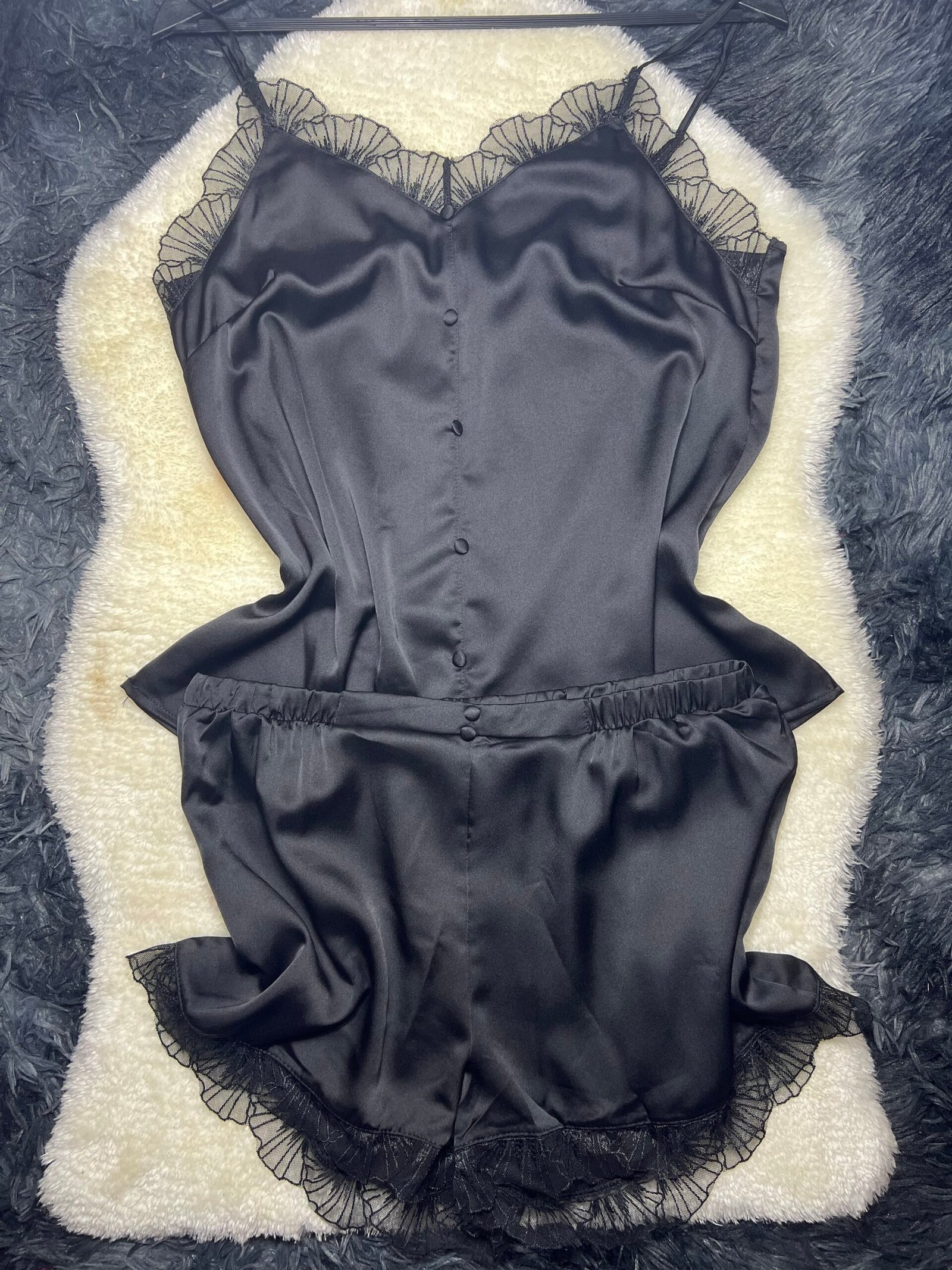 bustier short (noir)