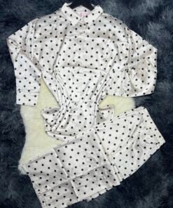 pyjama manch long (beige)