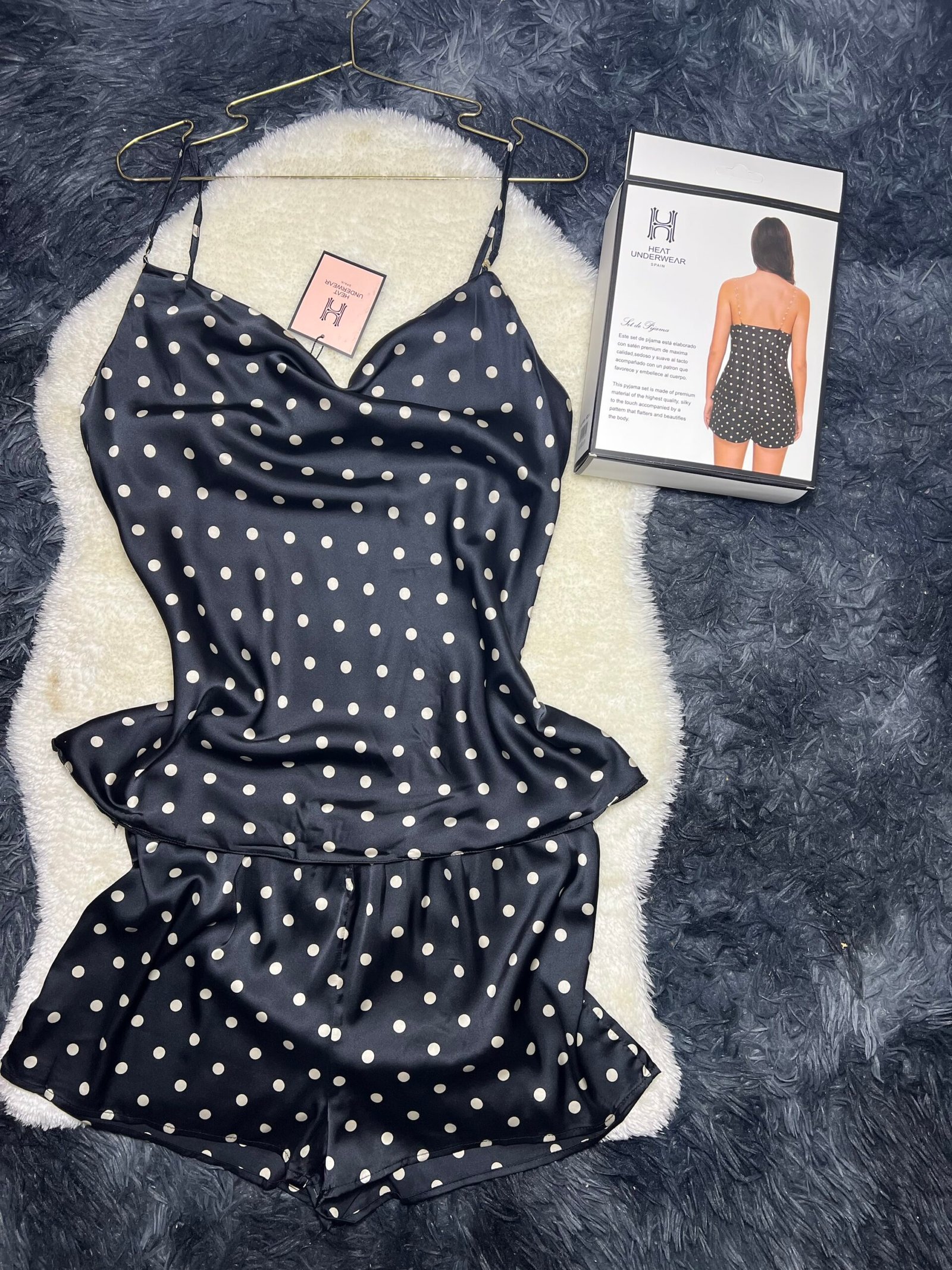 bustier short (noir)