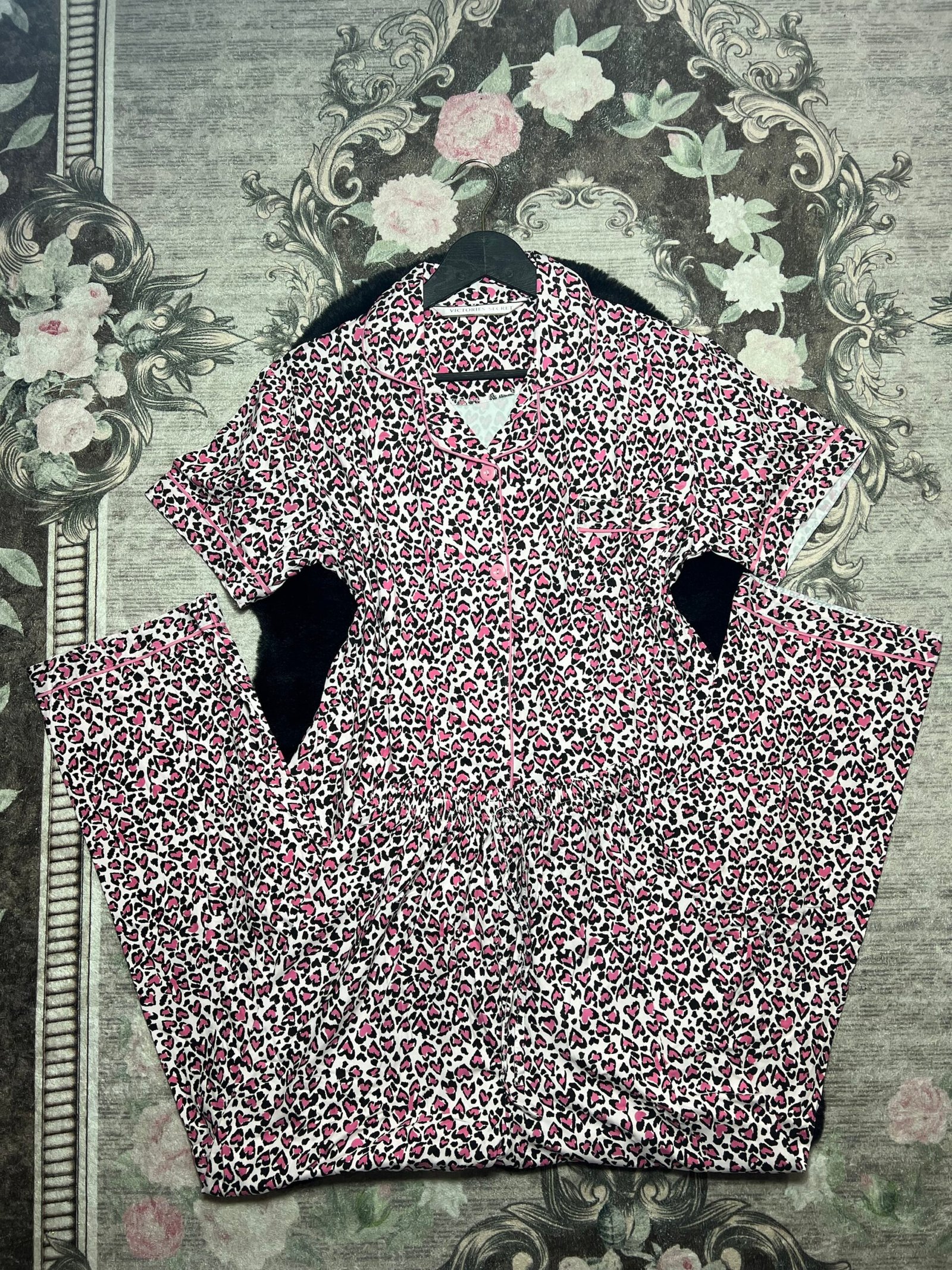 pyjama demi manche (victories secret1) – Image 2