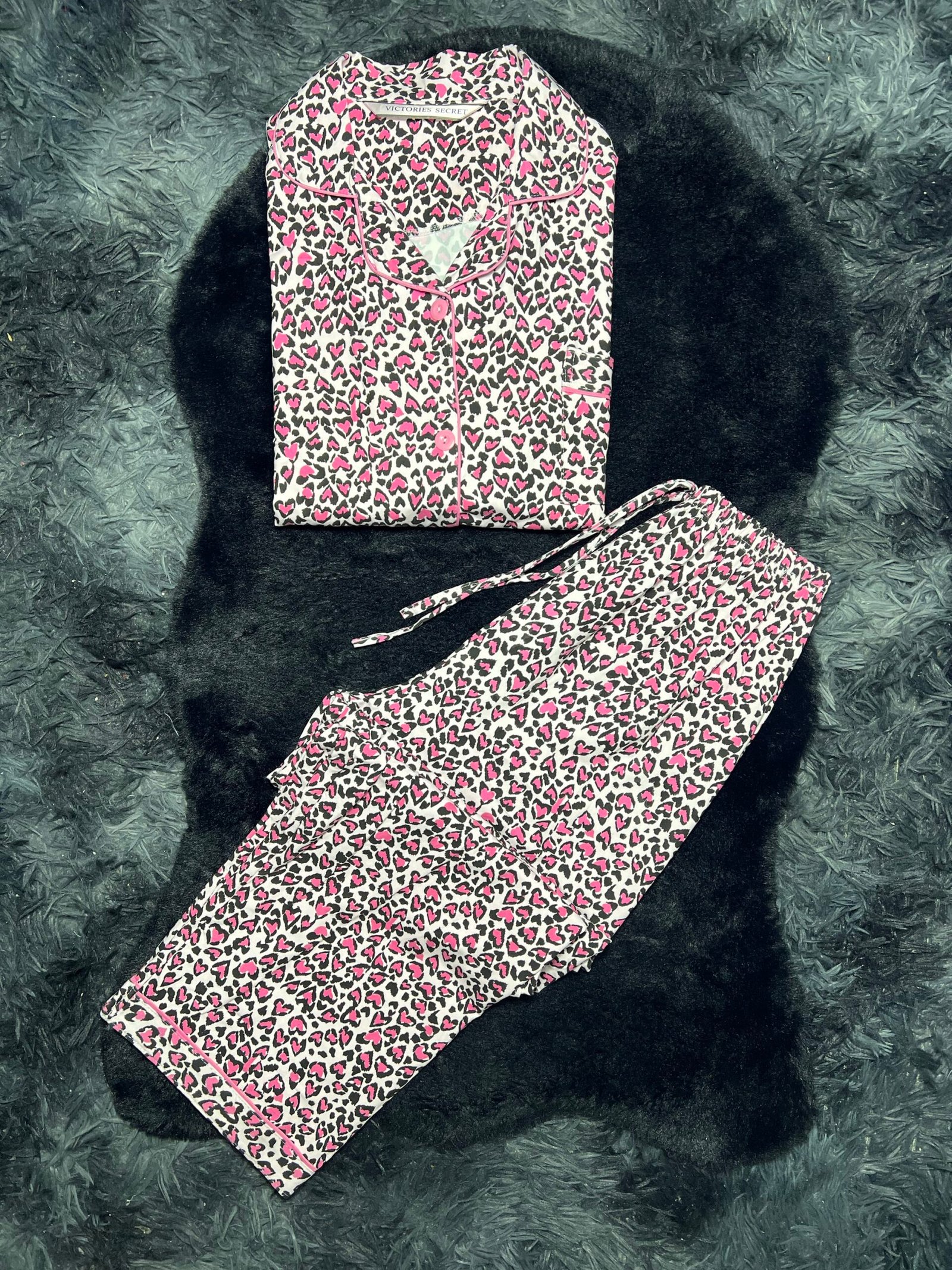 pyjama demi manche (victories secret1)