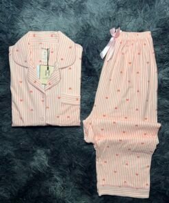 pyjama demi manche (orange)