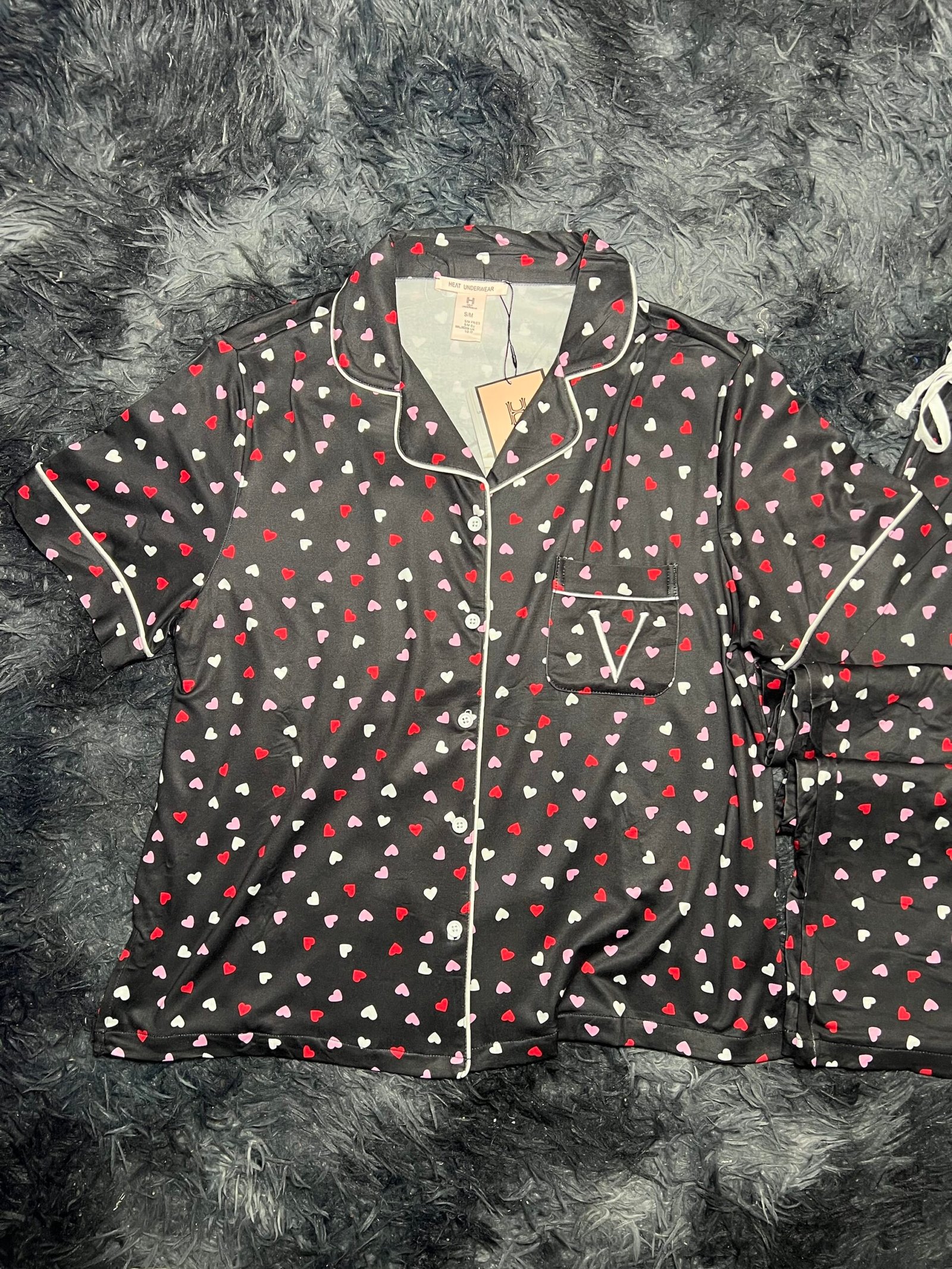 pyjama demi mache (noir) – Image 3