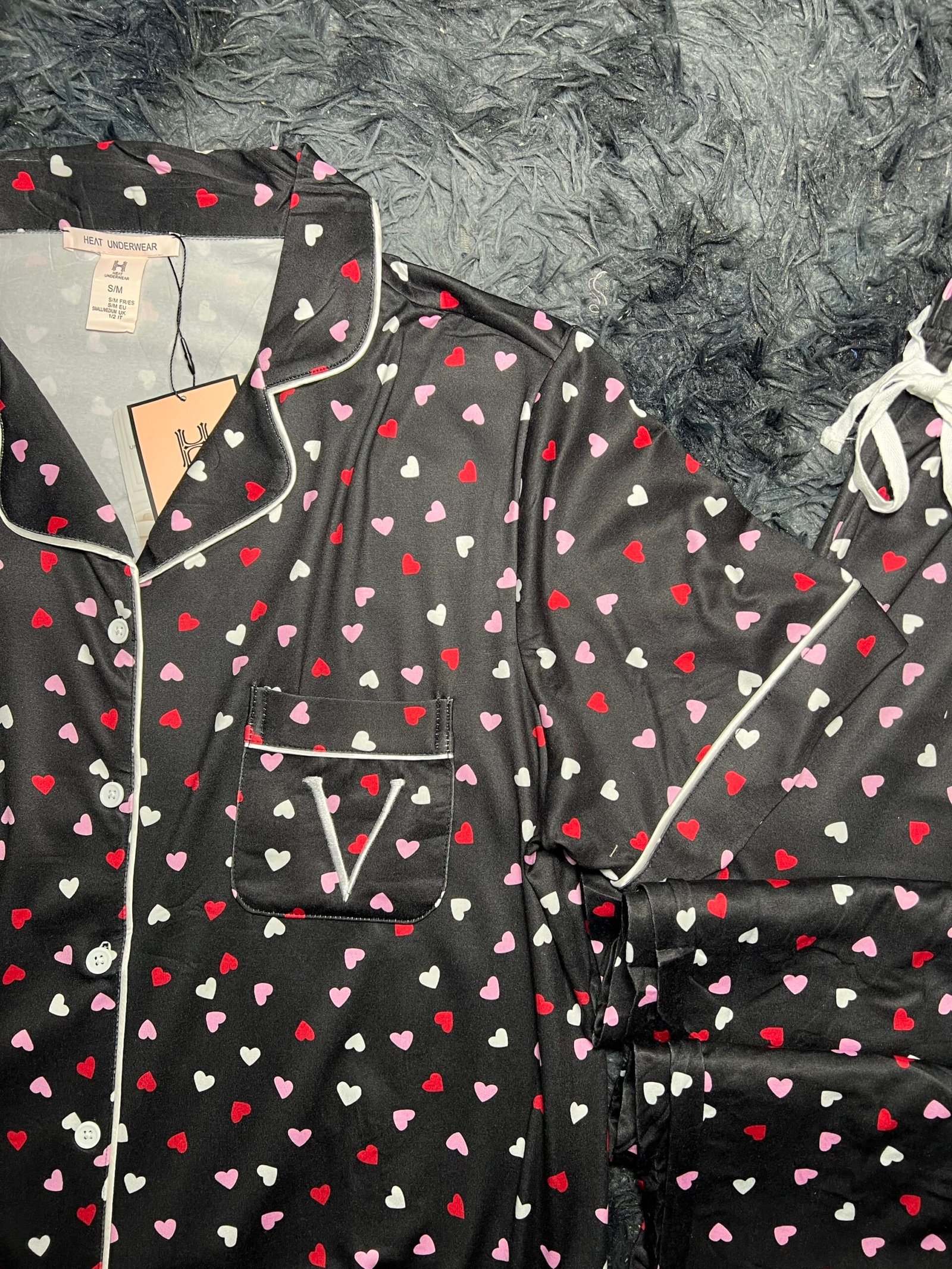 pyjama demi mache (noir) – Image 4