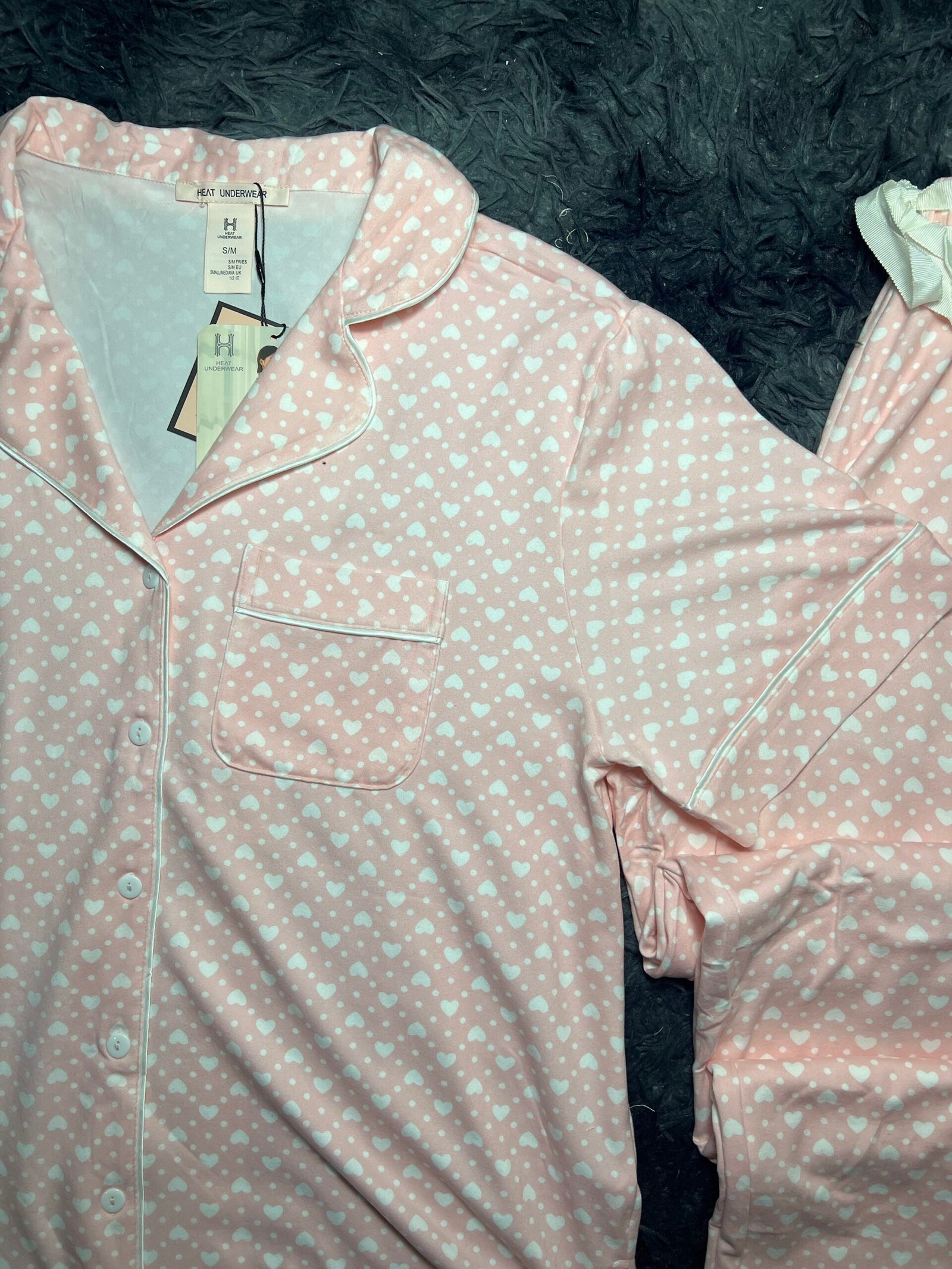 pyjama demi manche (rose) – Image 4