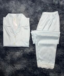 pyjama demi manche (bleu clair)