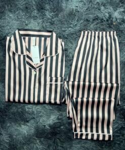 pyjama demi manche (Noir)