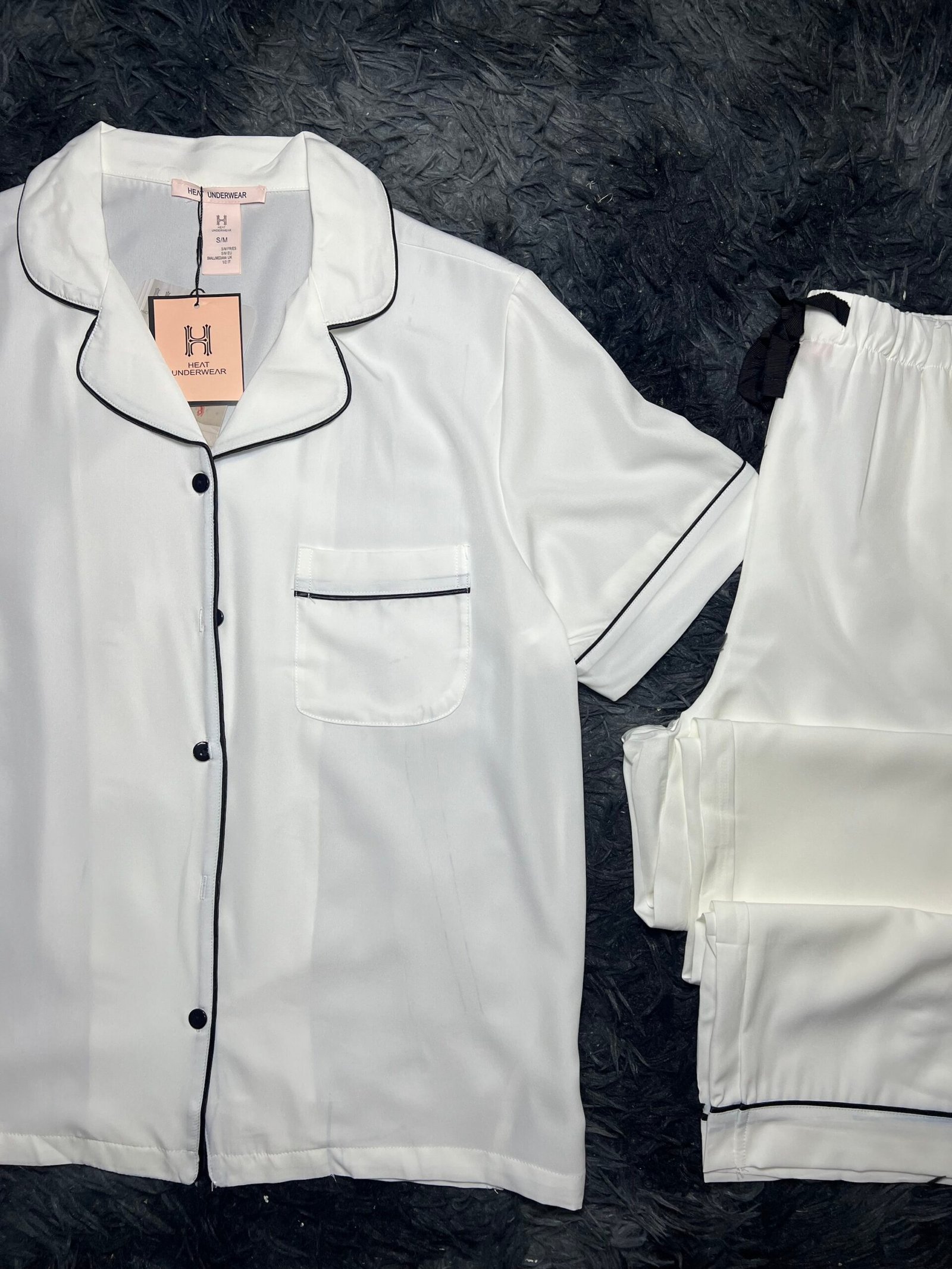 pyjama H (Blanc) – Image 4