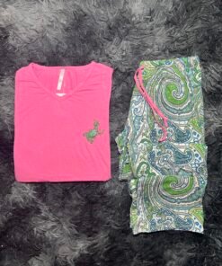 pyjama coton caress Rose