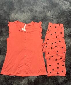 pyjama carass son mache Rouge