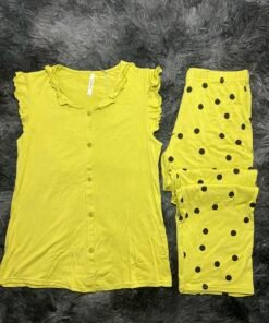 pyjama carass son mache vert